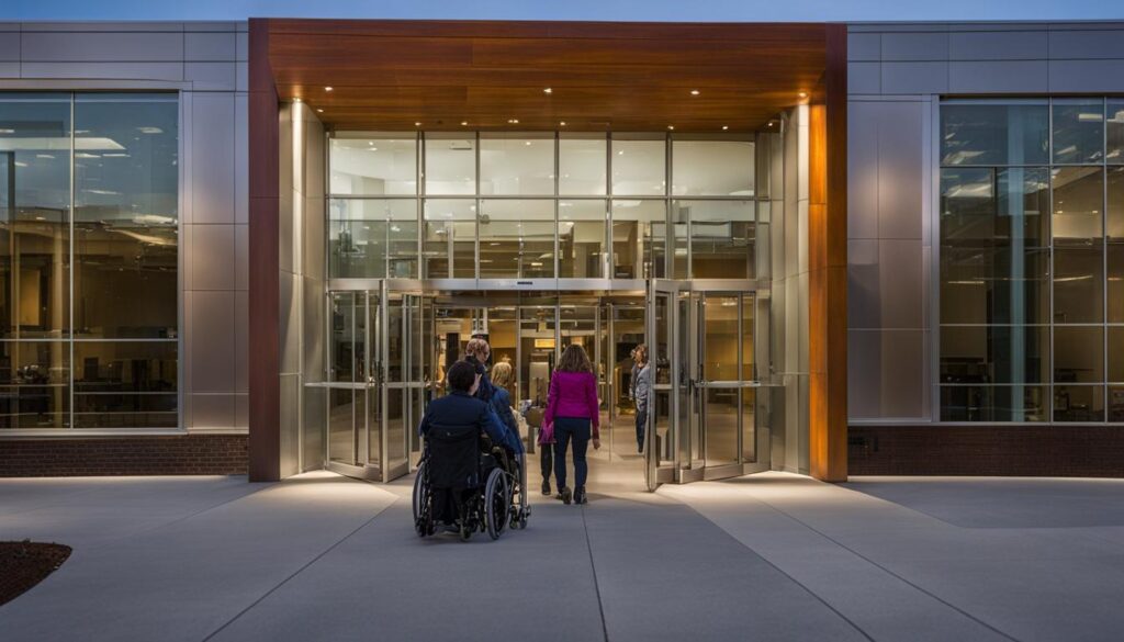 Krannert Center for the performing arts accessibility