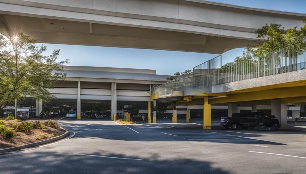 North Charleston Coliseum Parking Garage