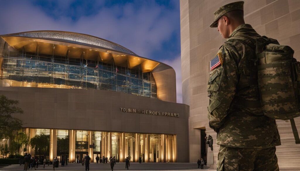 Tobin Center military discount