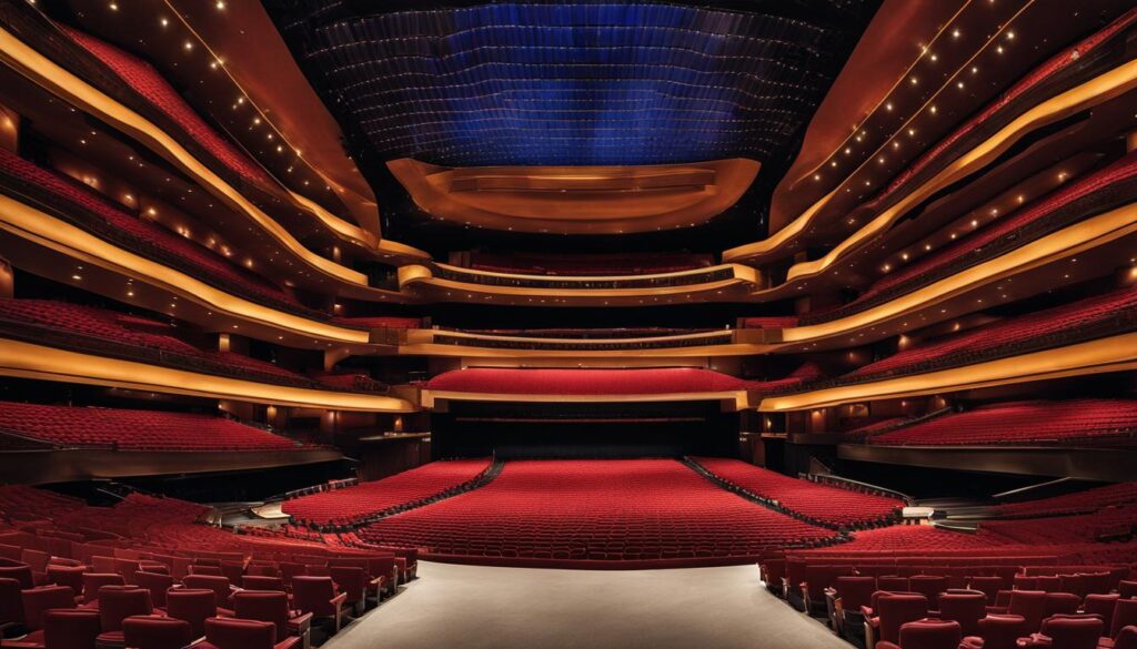 Tobin Center seating chart