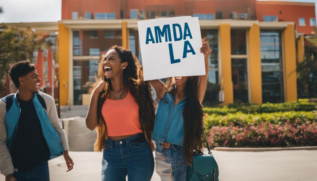 amda la admissions