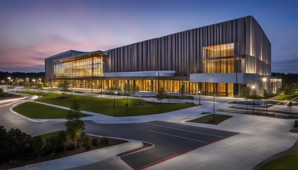 facilities of the north charleston performing arts center