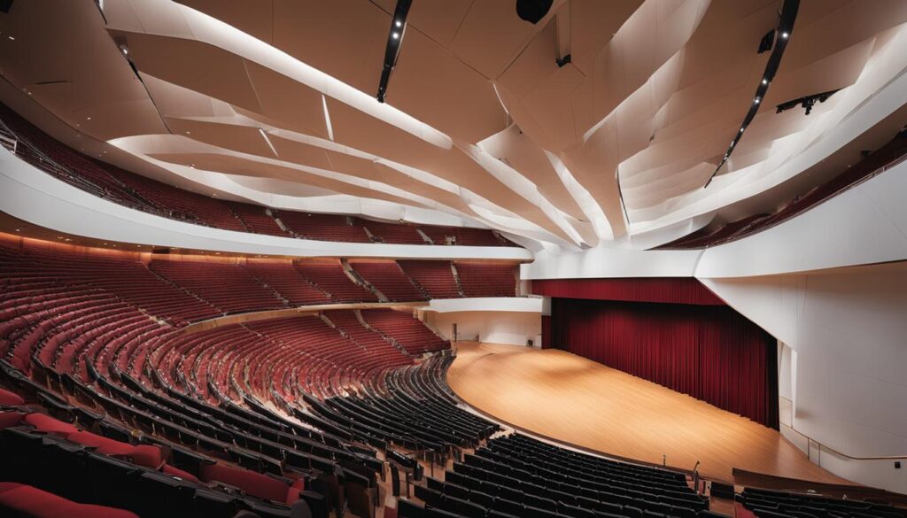 how many seats are in the blumenthal performing arts center