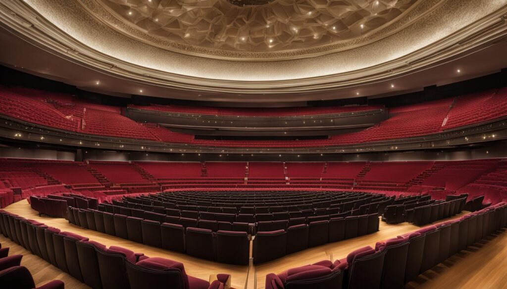 how many seats does the oxford performing arts center have