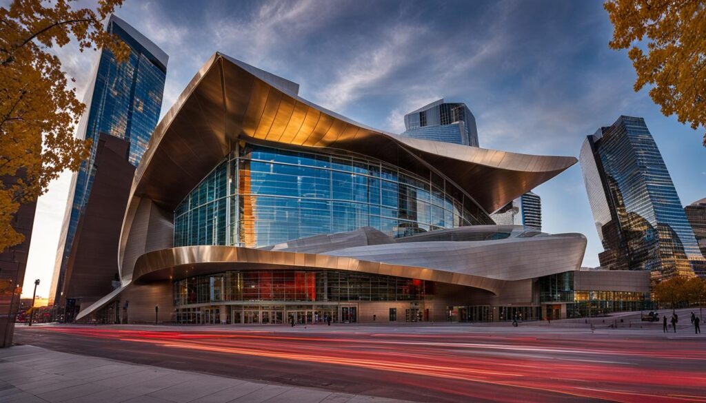 how many theaters are in the denver performing arts center