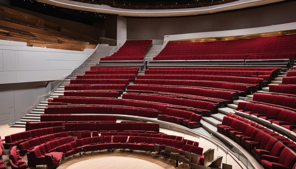 kauffman center seating chart