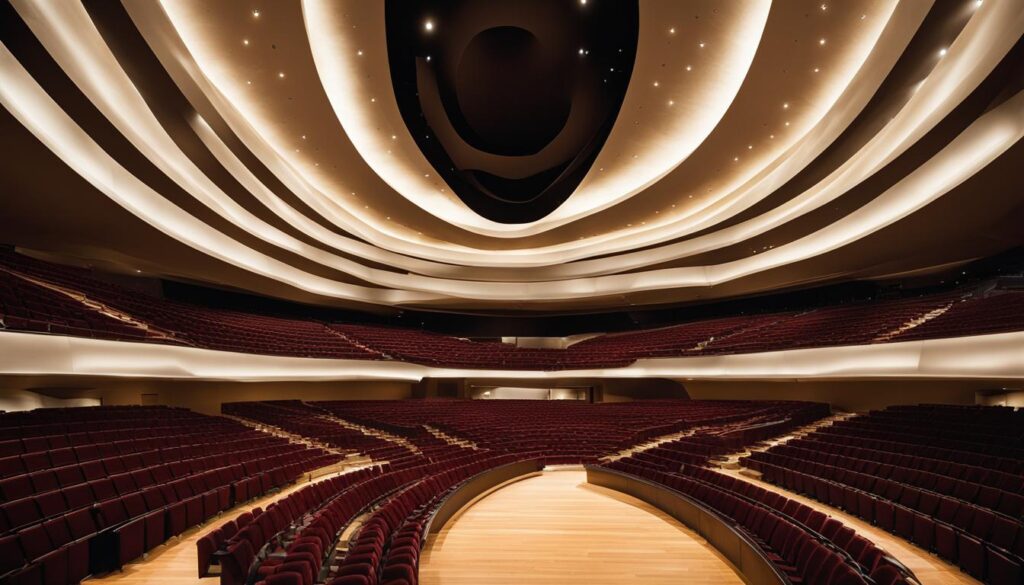 kauffman center seating map