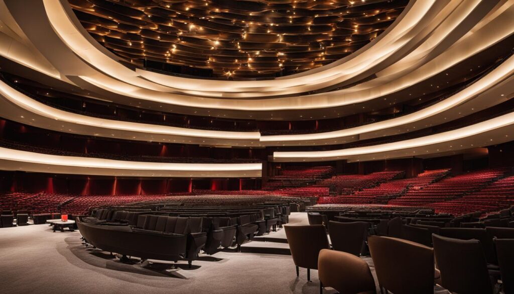 orchestra seating at Cobb Energy Center