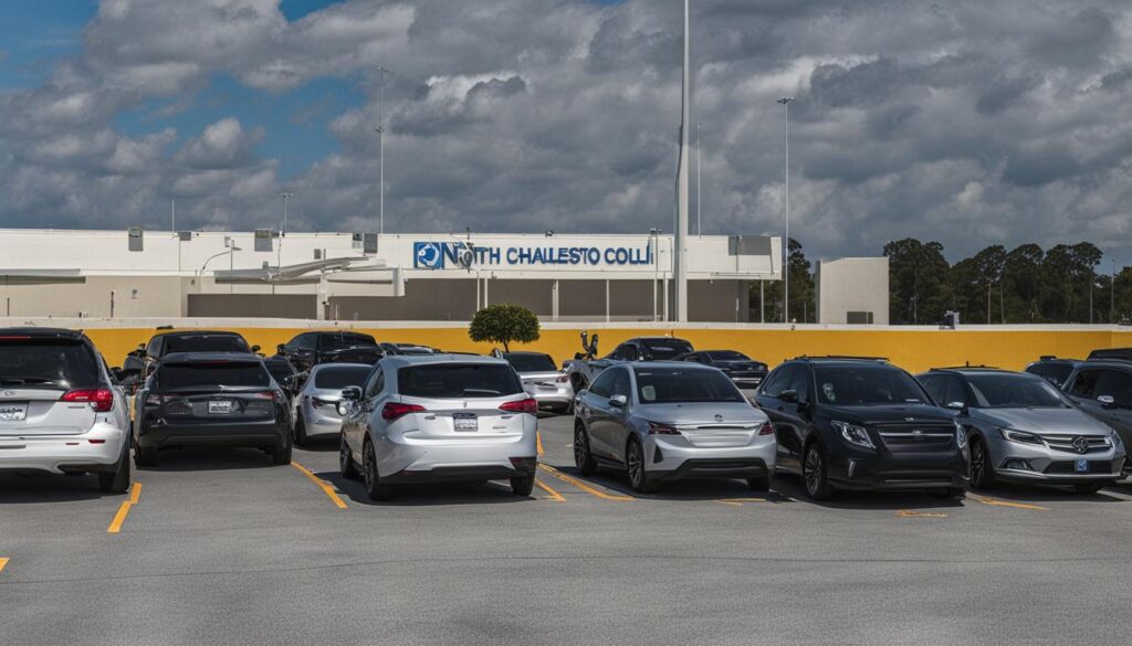 parking at North Charleston Coliseum