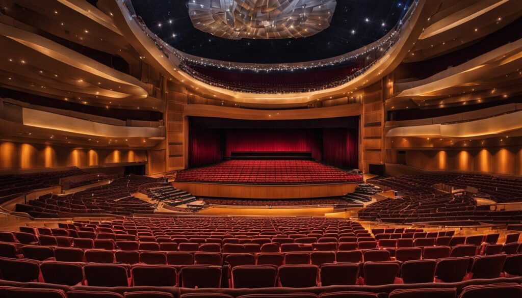 performing arts center charleston seating