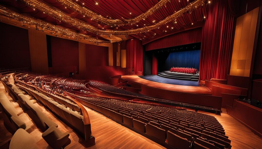 wallis annenberg theater auditorium size